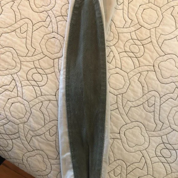 Rag & Bone 25 Cream Gray Skinny Jodhpur Leather Panel Mid-rise - Picture 6 of 12